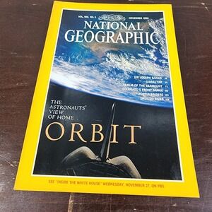 National Geographic Magazine November 1996 No Insert